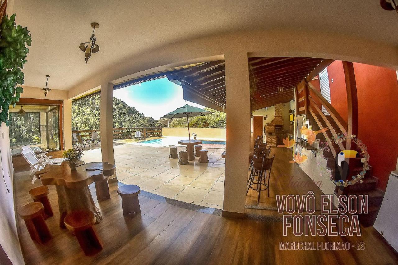 Chacara Vovo Elson Fonseca - Um Refugio Nas Montanhas Capixabas Villa Marechal Floriano Bagian luar foto