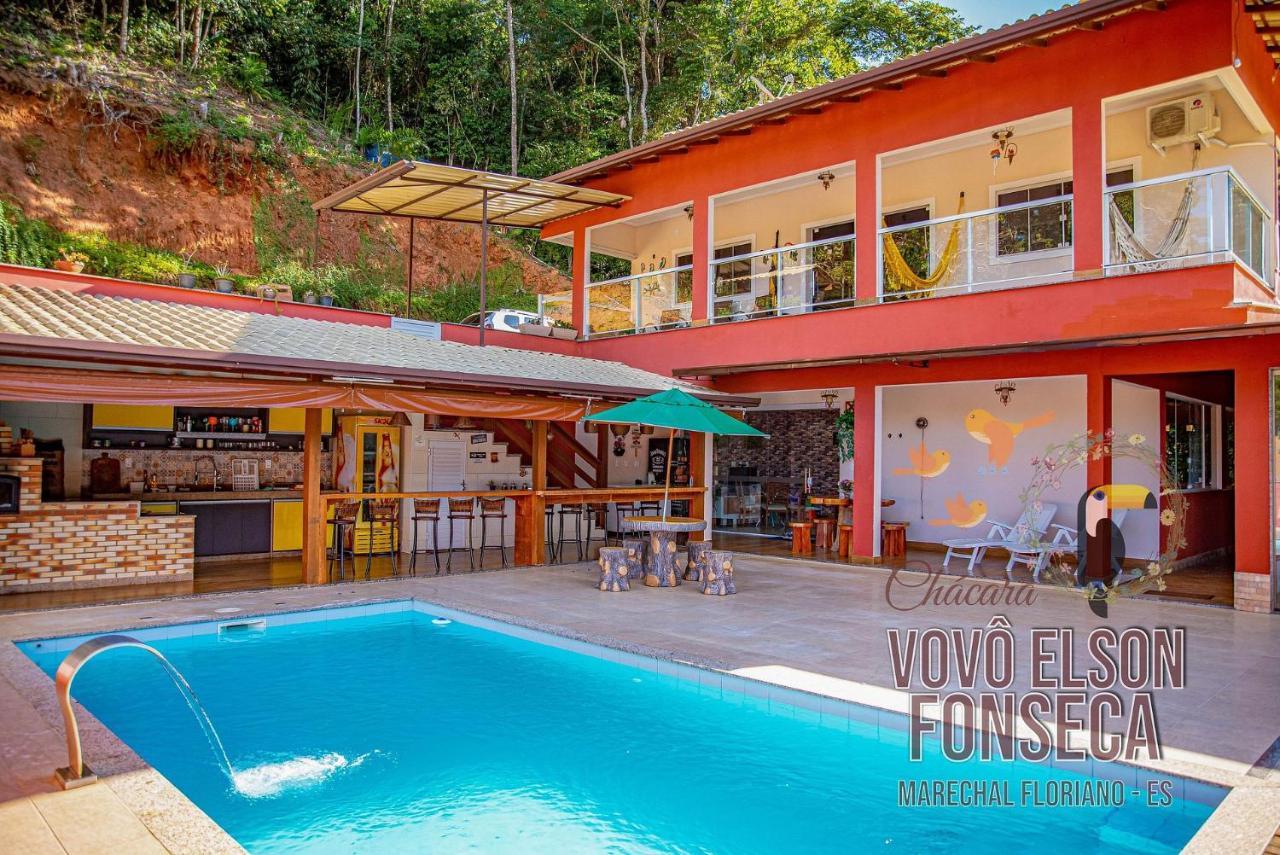 Chacara Vovo Elson Fonseca - Um Refugio Nas Montanhas Capixabas Villa Marechal Floriano Bagian luar foto